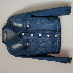 Pinc Girls Size S  Denim Coat Jacket